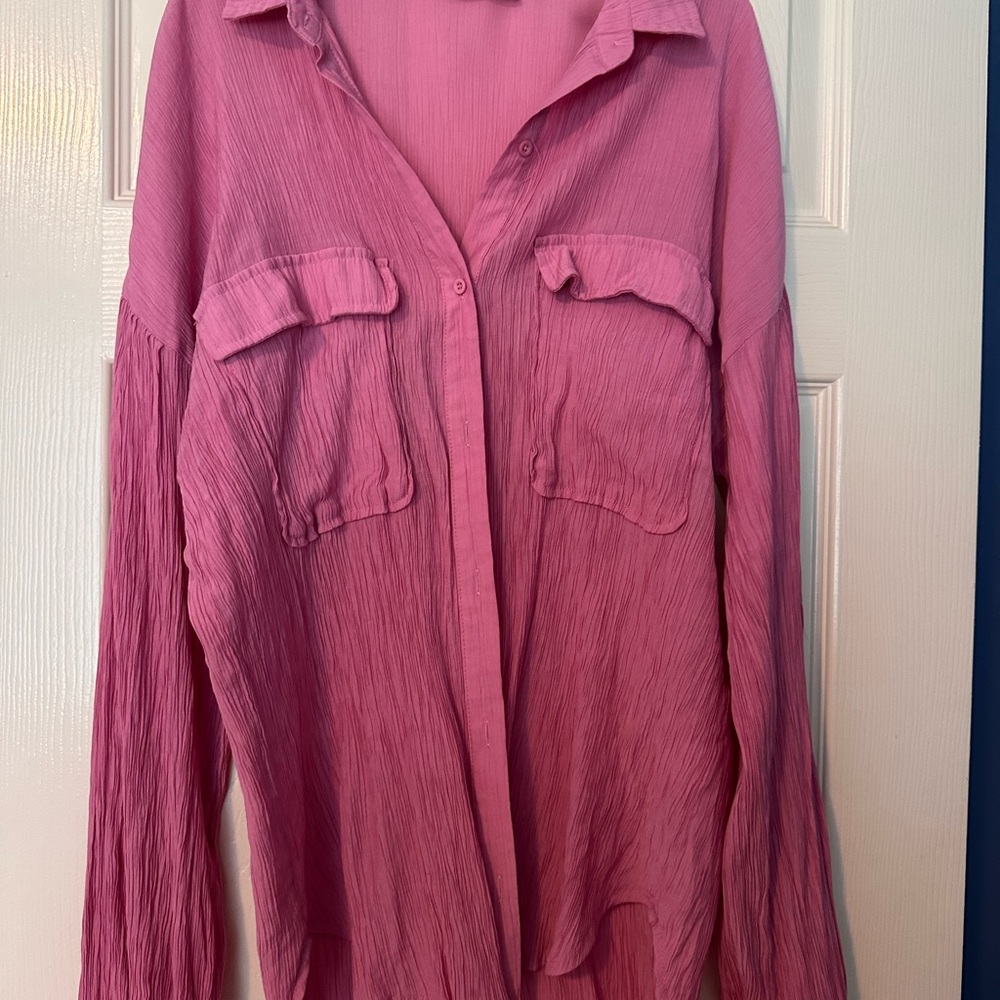 American Threads Rose Blouse